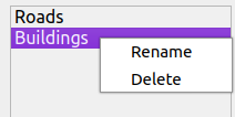 Rename or delete queries