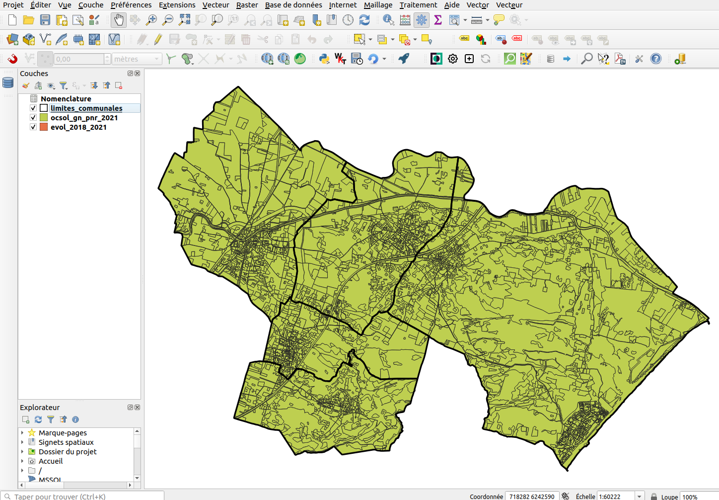 data in QGIS