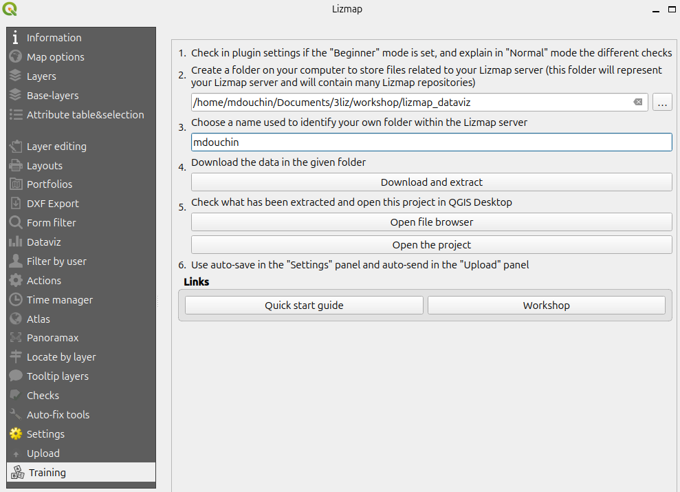 Get the workshop project
